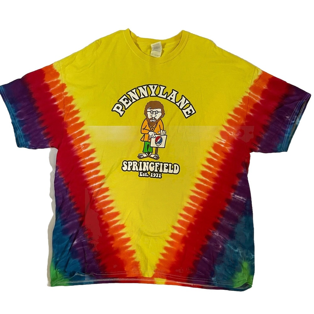 Penny Lane Springfield IL This Band Tie Dye T-Shirt Size 2XL Jerry & Joe Tribute